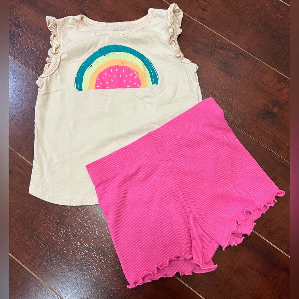 George Toddler Girl 2 Piece Set 3T